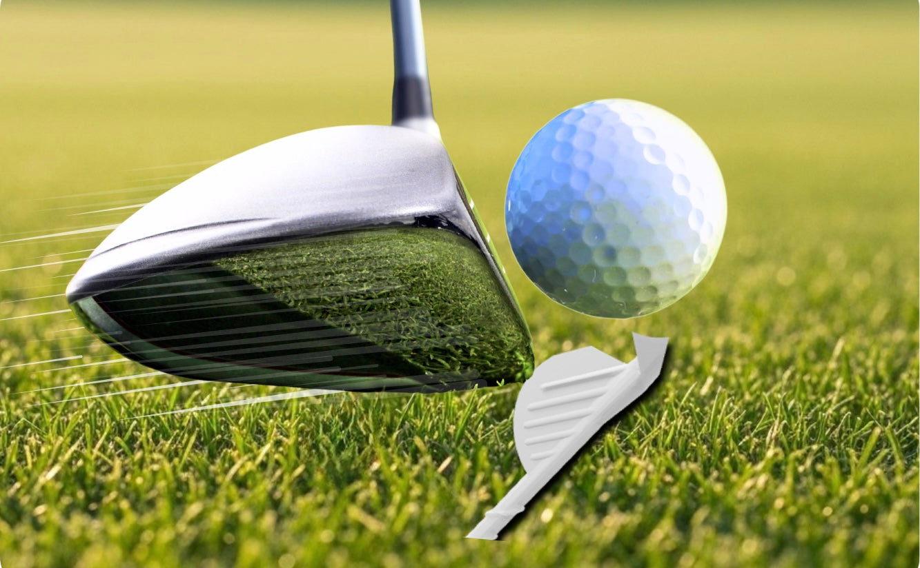 Low Friction Golf Tees That Add Yards