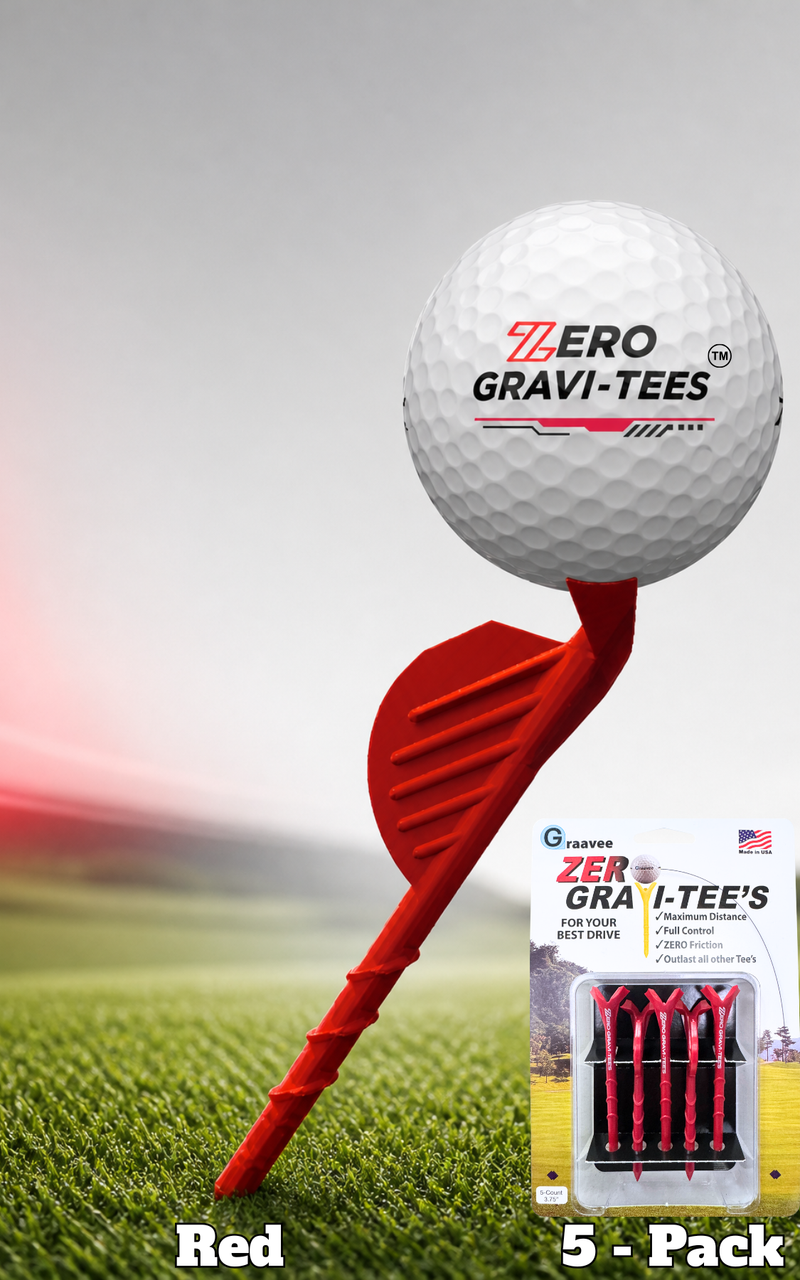Red 5-Pack – Straighter drives. Total consistency.