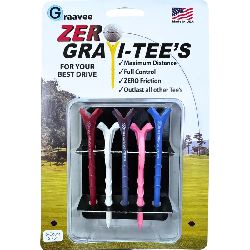 Graavee Zero Tee: frictionless golf tees for longer drives - Graavee.com